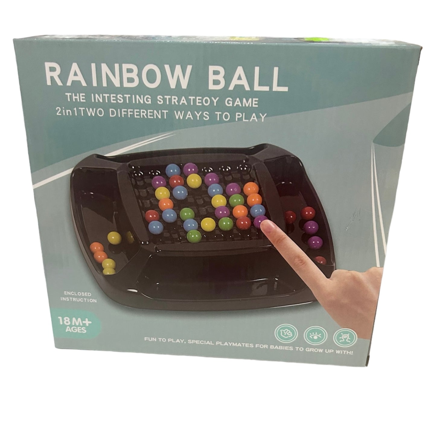 Rainbow ball