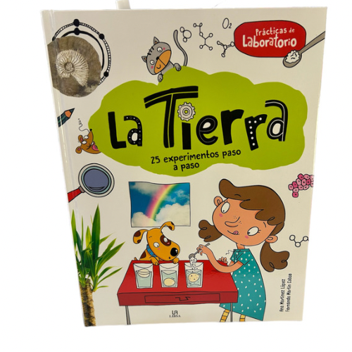 Libro La tierra con experimentos paso a paso