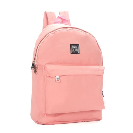 Mochila escolar rosa