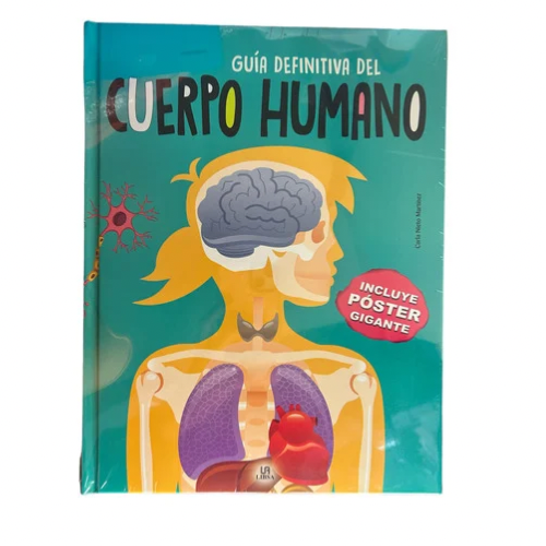 Libro Cuerpo Humano con póster gigante